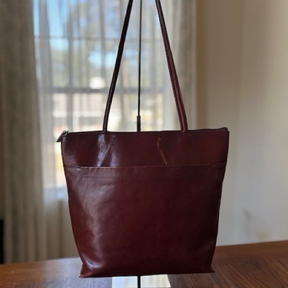 Hobo International Leather Tote Bag Vintage - Picture 2 of 6
